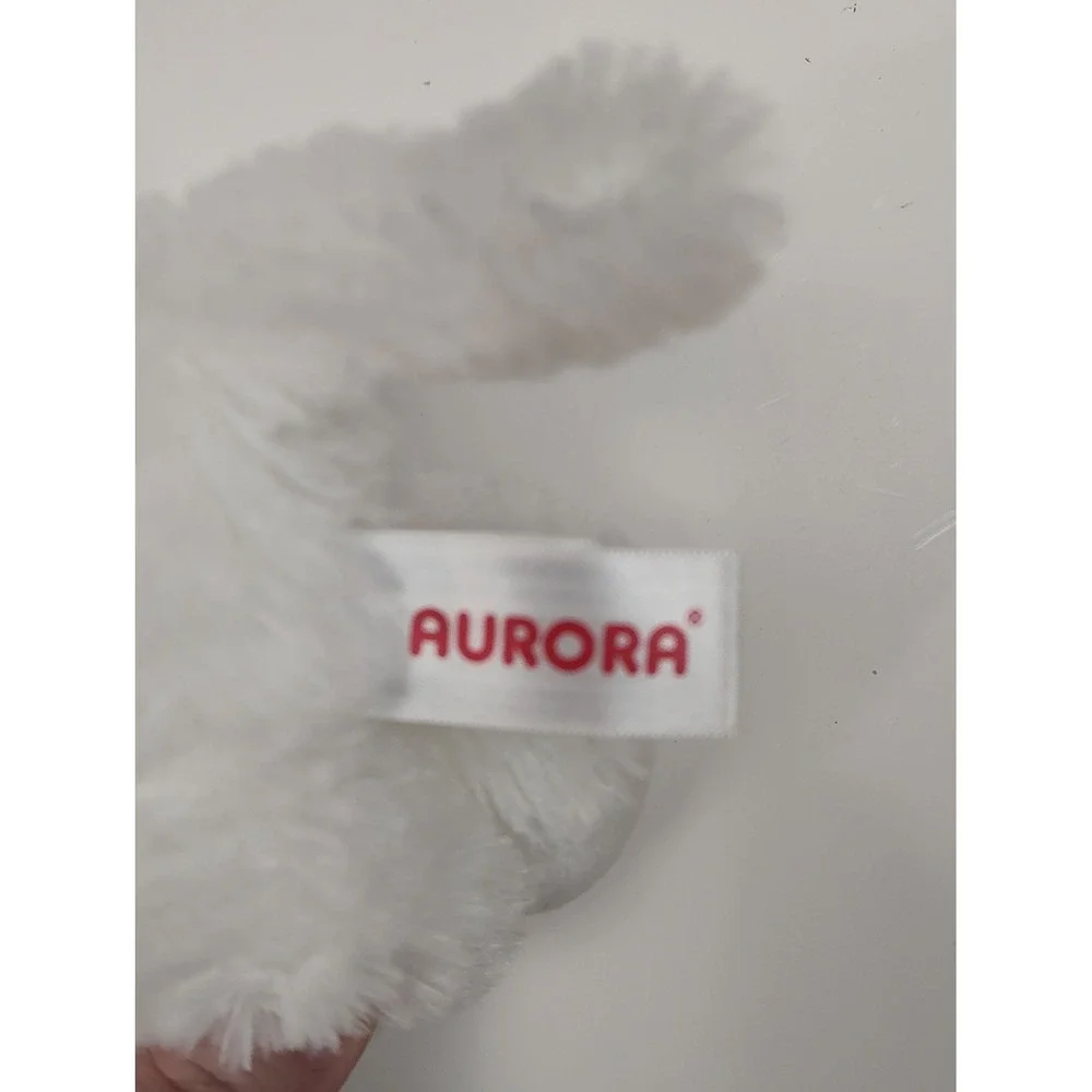 Aurora White Princess Kitty Cat Plush Stuffed Animal Toy Tiara Kitten S5
